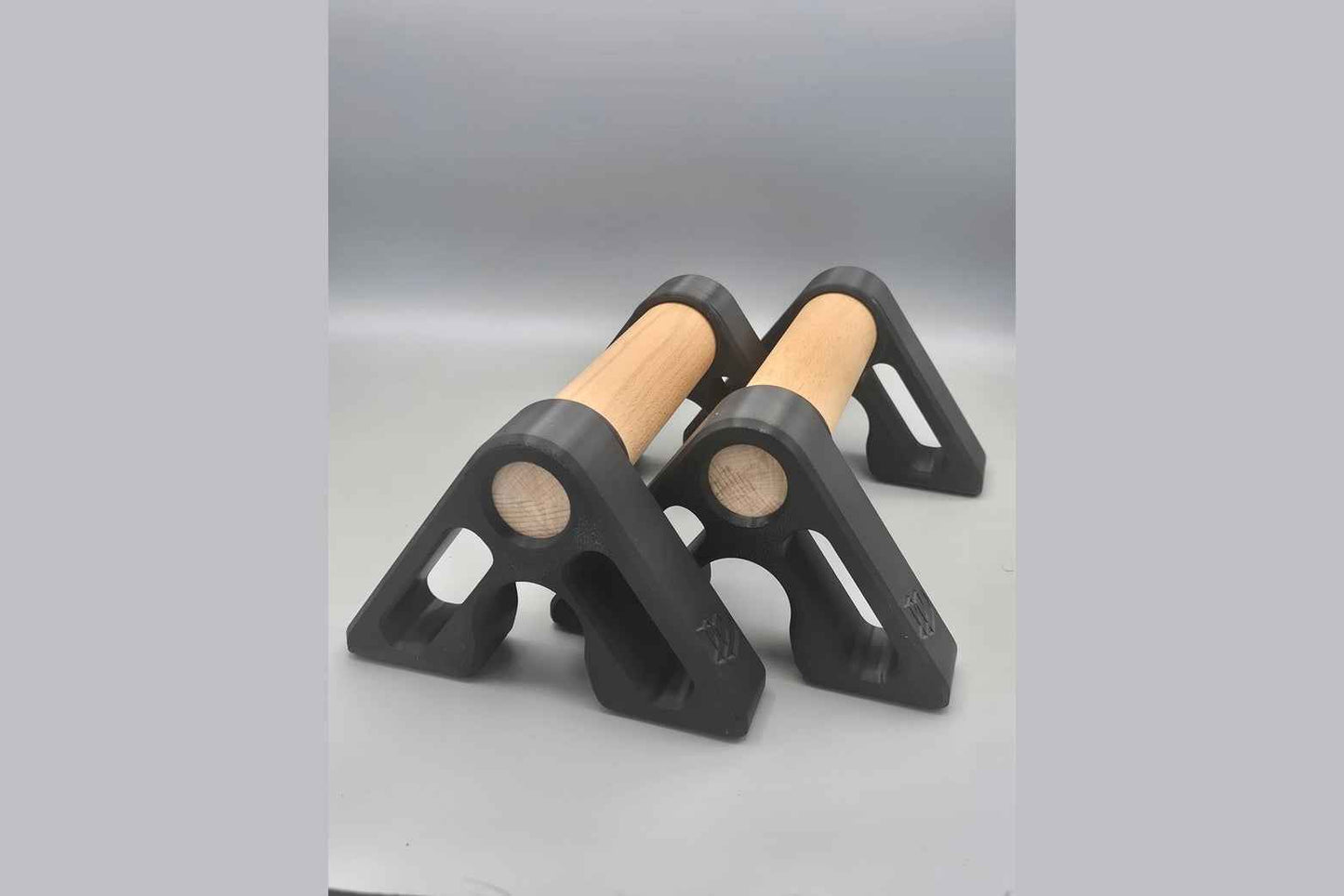 DDD Premium Parallettes aus Echtholz
