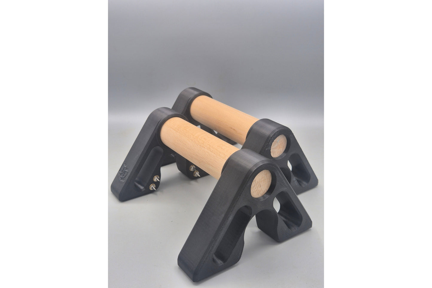 DDD Premium Parallettes aus Echtholz
