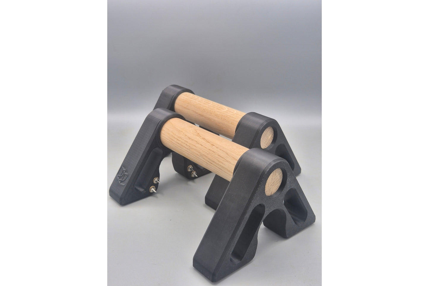 DDD Premium Parallettes aus Echtholz