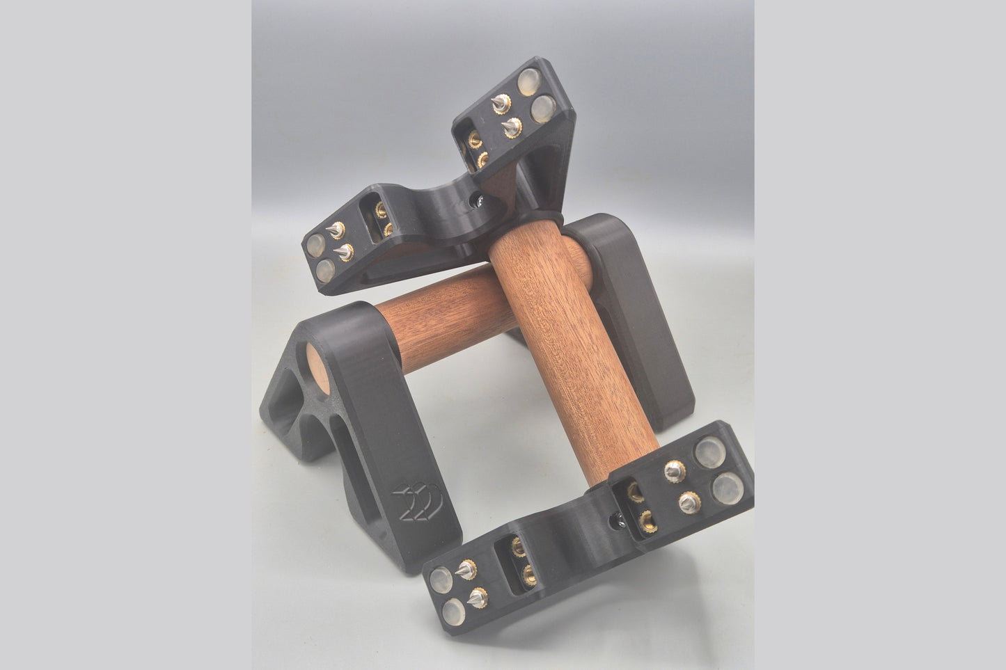DDD Premium Parallettes aus Echtholz