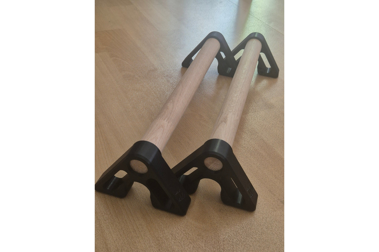 DDD Premium Parallettes aus Echtholz
