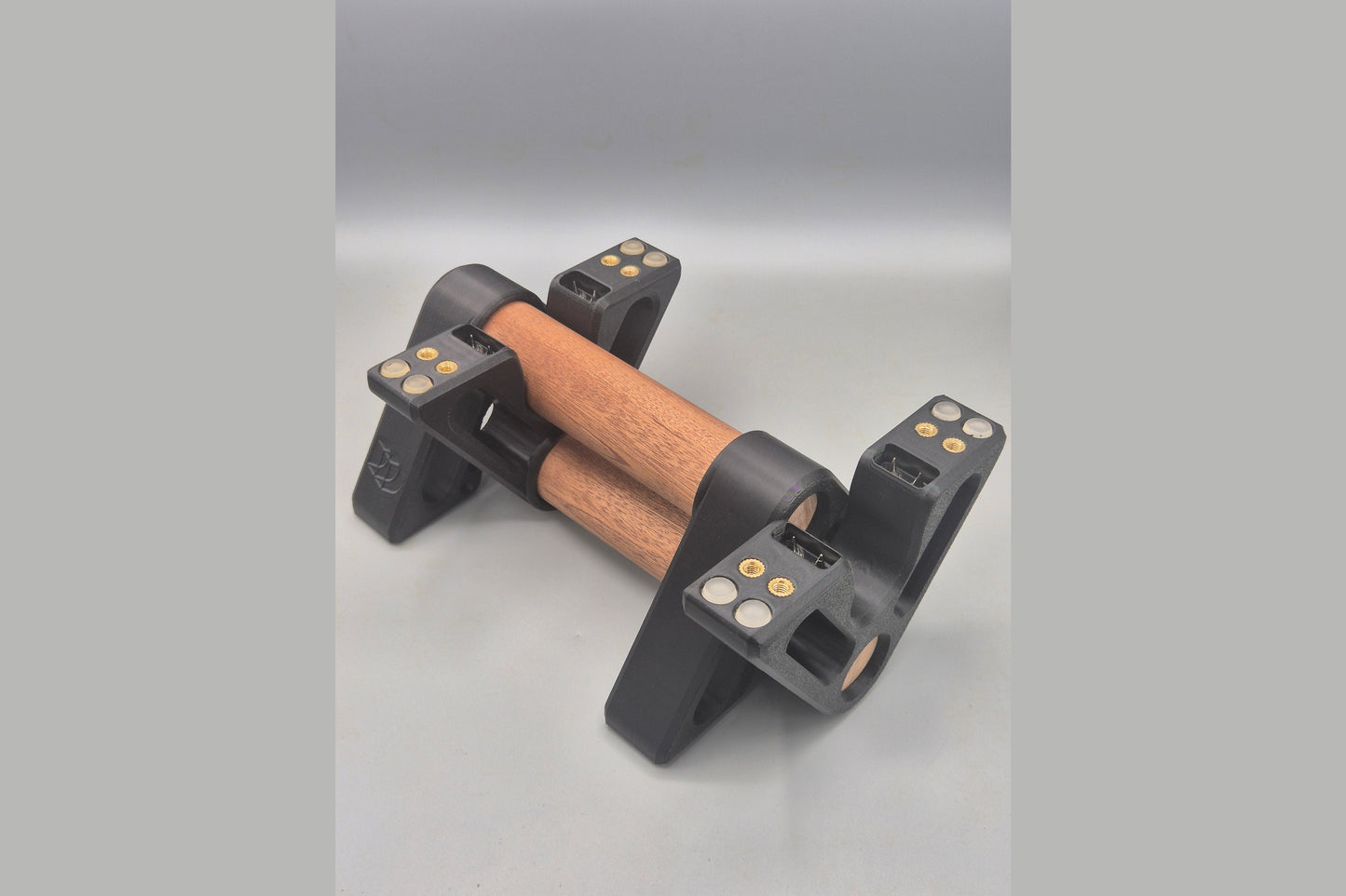DDD Premium Parallettes aus Echtholz
