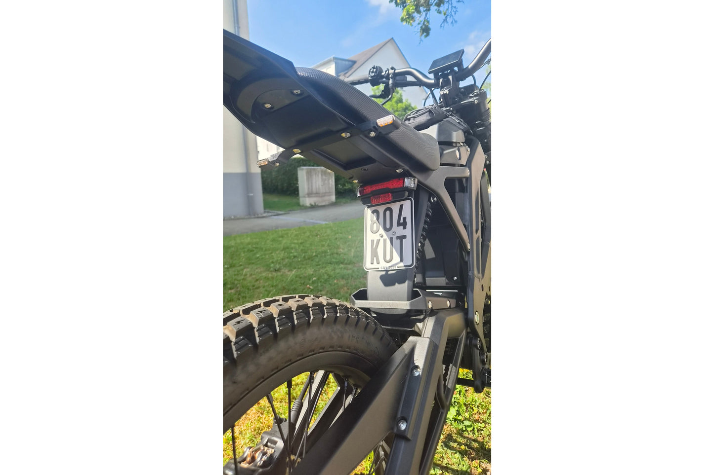 Premium Kennzeichenhalter für E-Ride Pro Offroad-Heck Passend für E-Ride Pro SE | SR | SS 2.0 | SS 3.0
