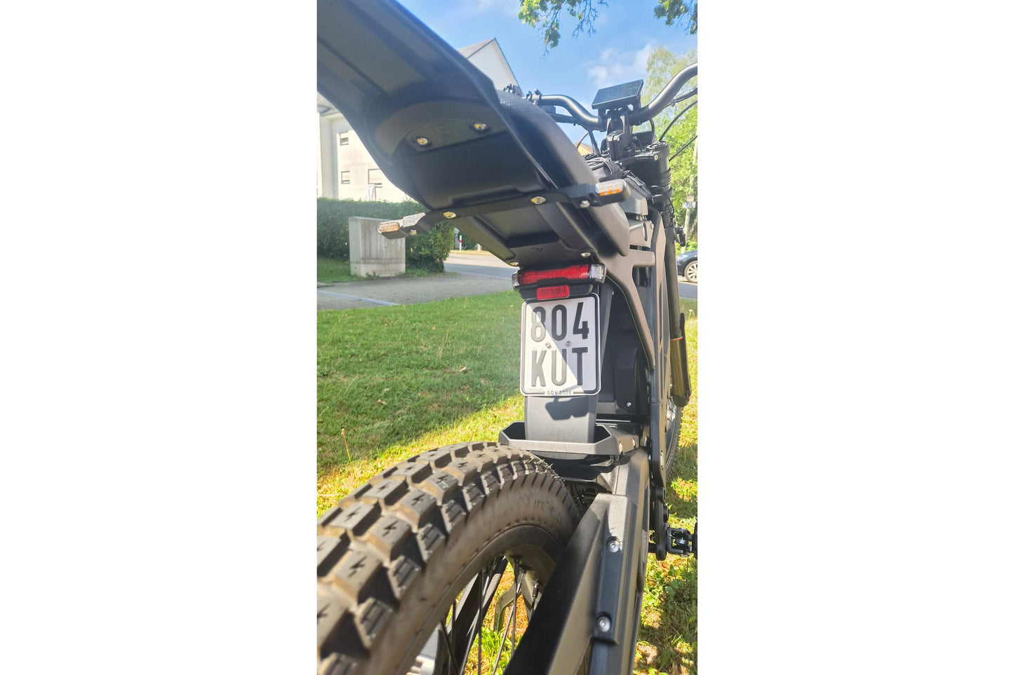 Premium Kennzeichenhalter für E-Ride Pro Offroad-Heck Passend für E-Ride Pro SE | SR | SS 2.0 | SS 3.0