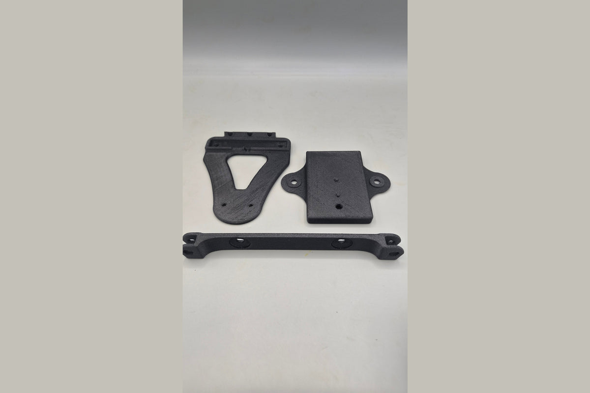 E-Ride Pro Kennzeichenhalter Montageansicht