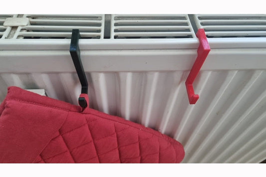 Haken für Heizkörper / Heizkörperhaken im Doppelpack