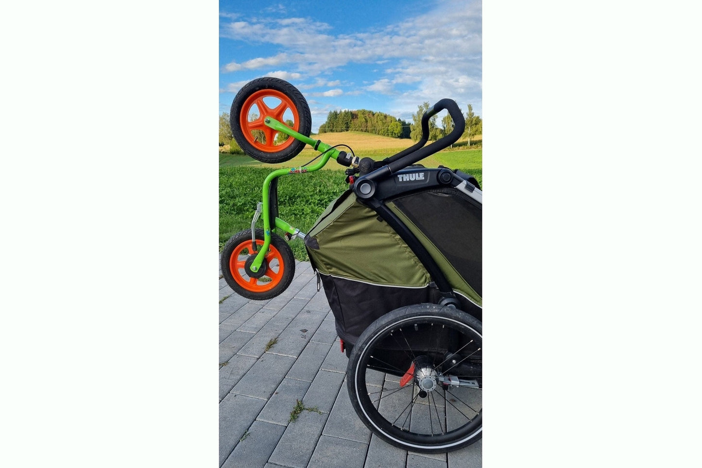 Thule Fahrradanhänger Laufradhalter "Puky"