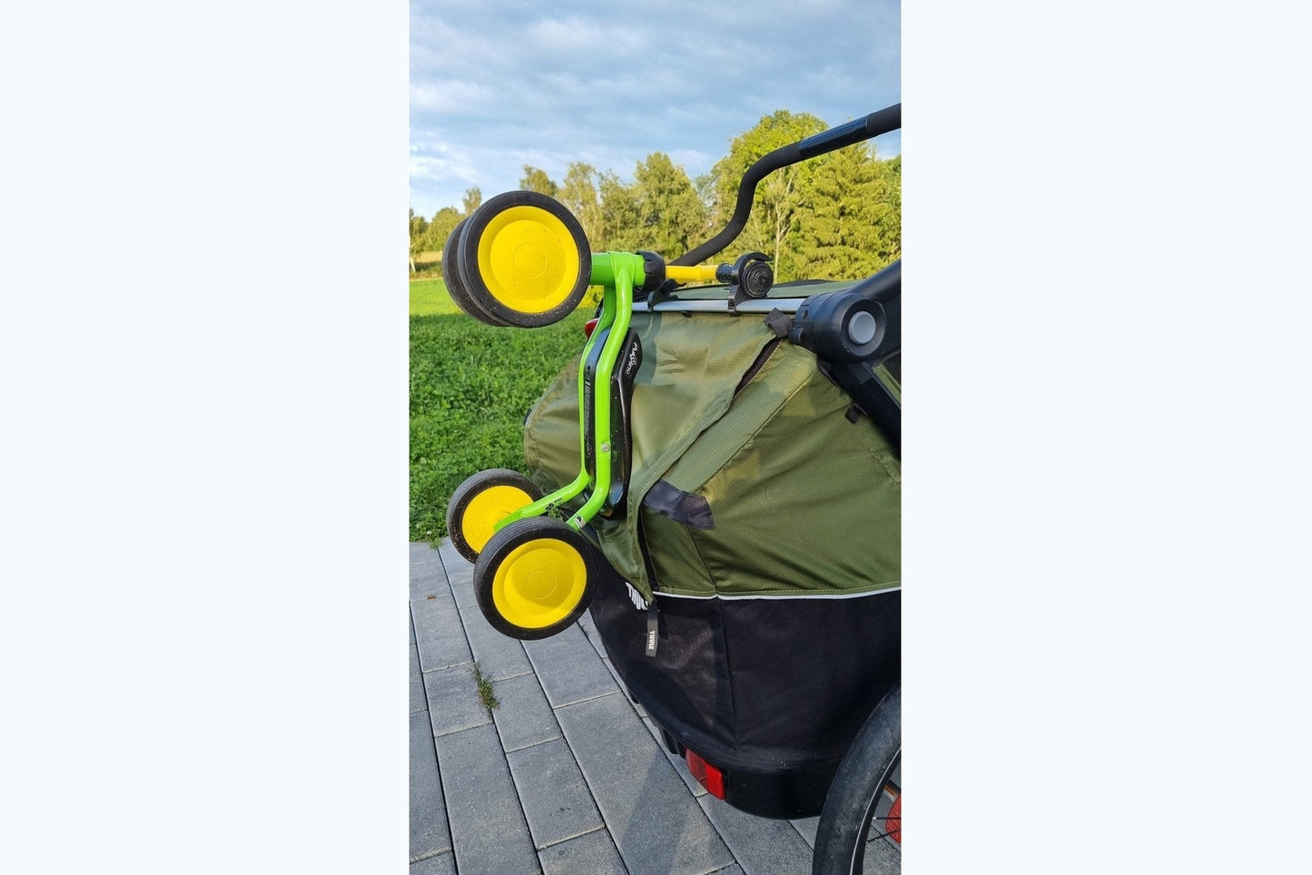 Thule Fahrradanhänger Laufradhalter "Puky"