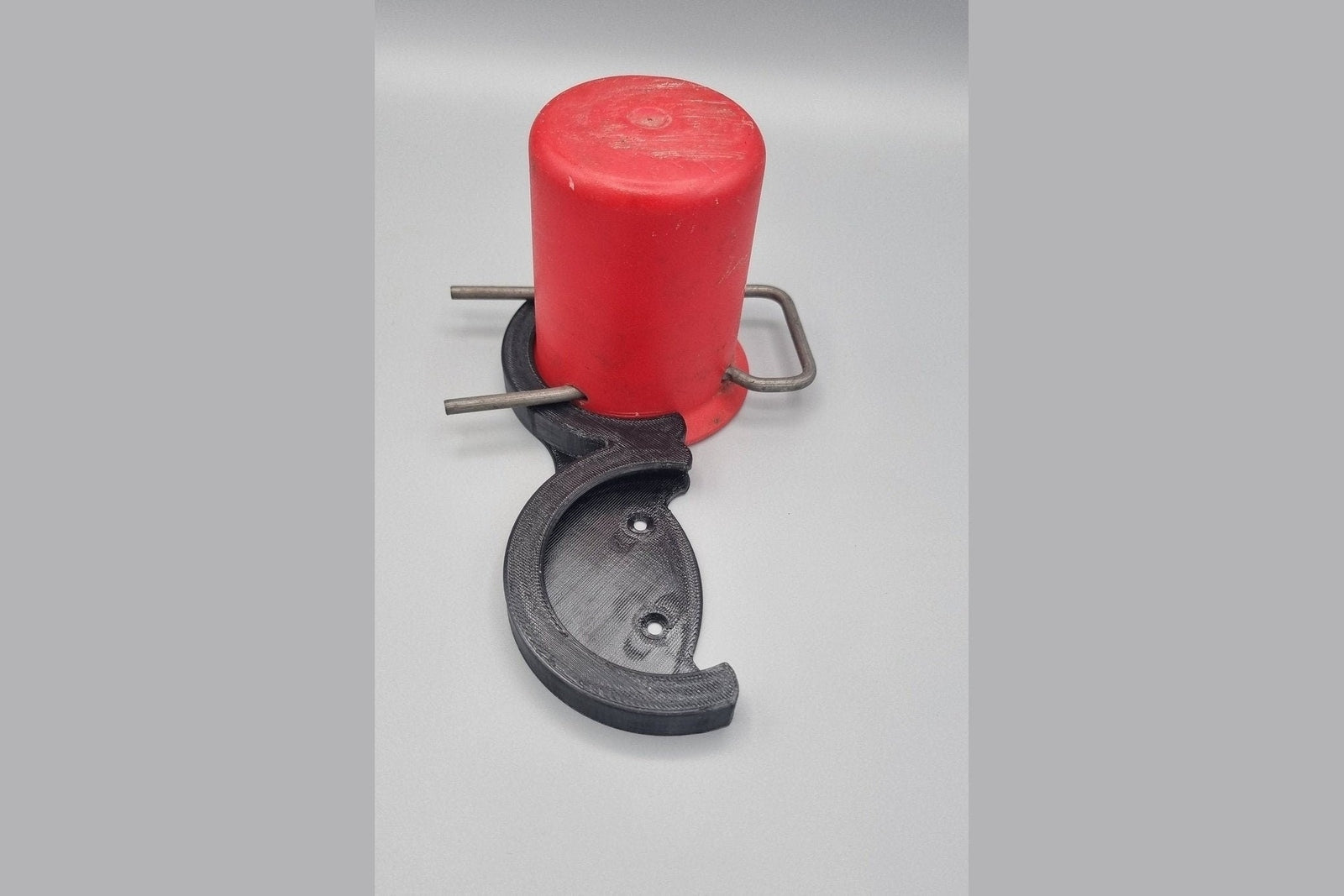 Halter für Gasflaschen Deckel