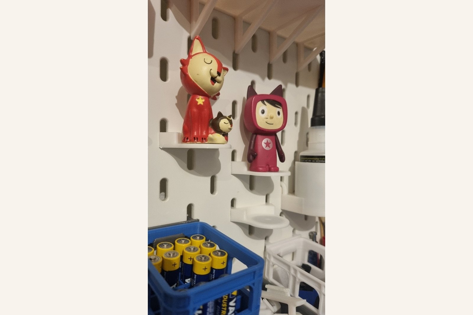 Tonie Halter Ikea Skadis, magnetisch - organisieren Sie Ihre Tonie Figuren