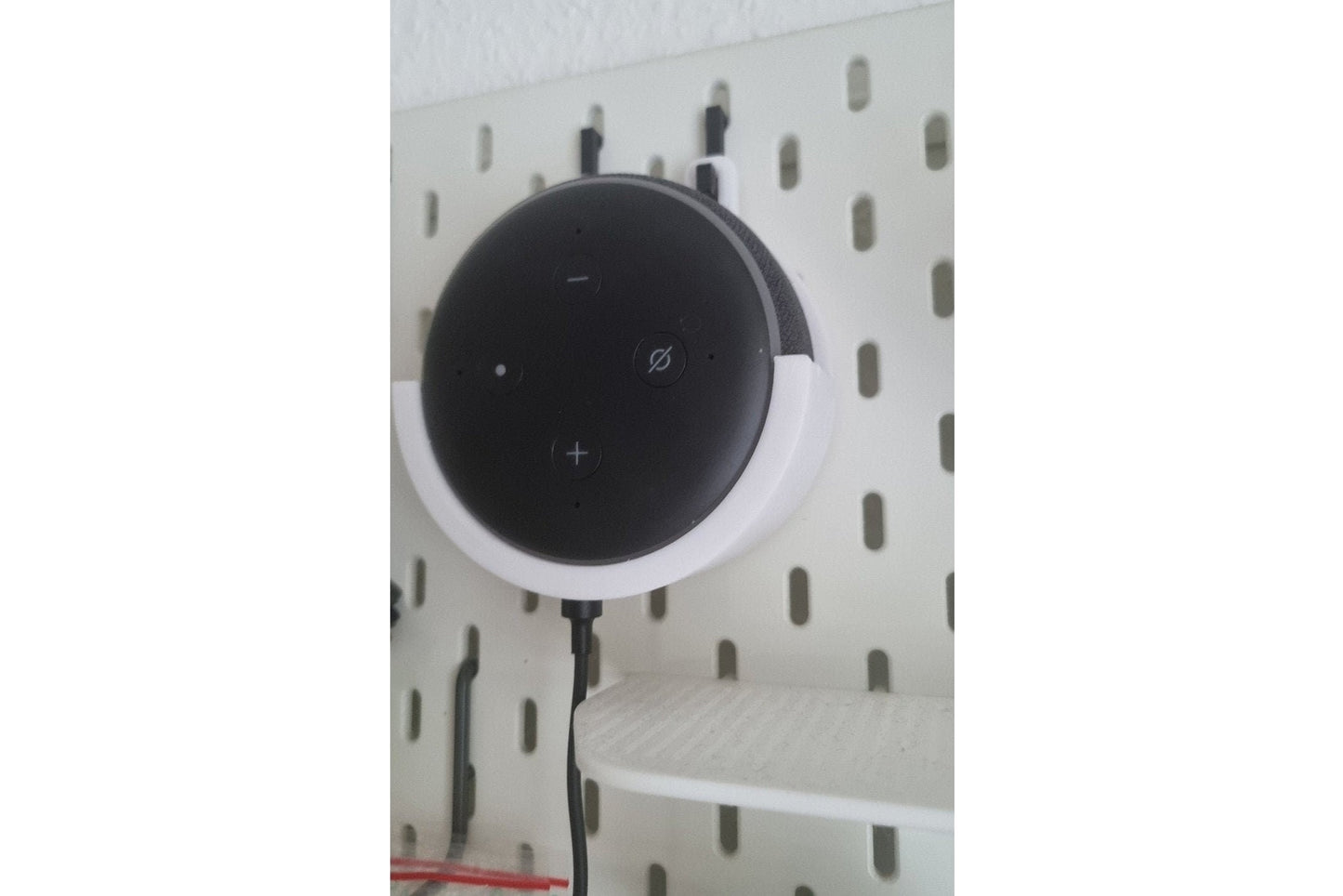 Echo Dot Halterung für Ikea Skadis
