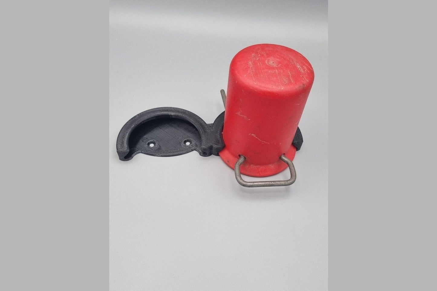Halter für Gasflaschen Deckel