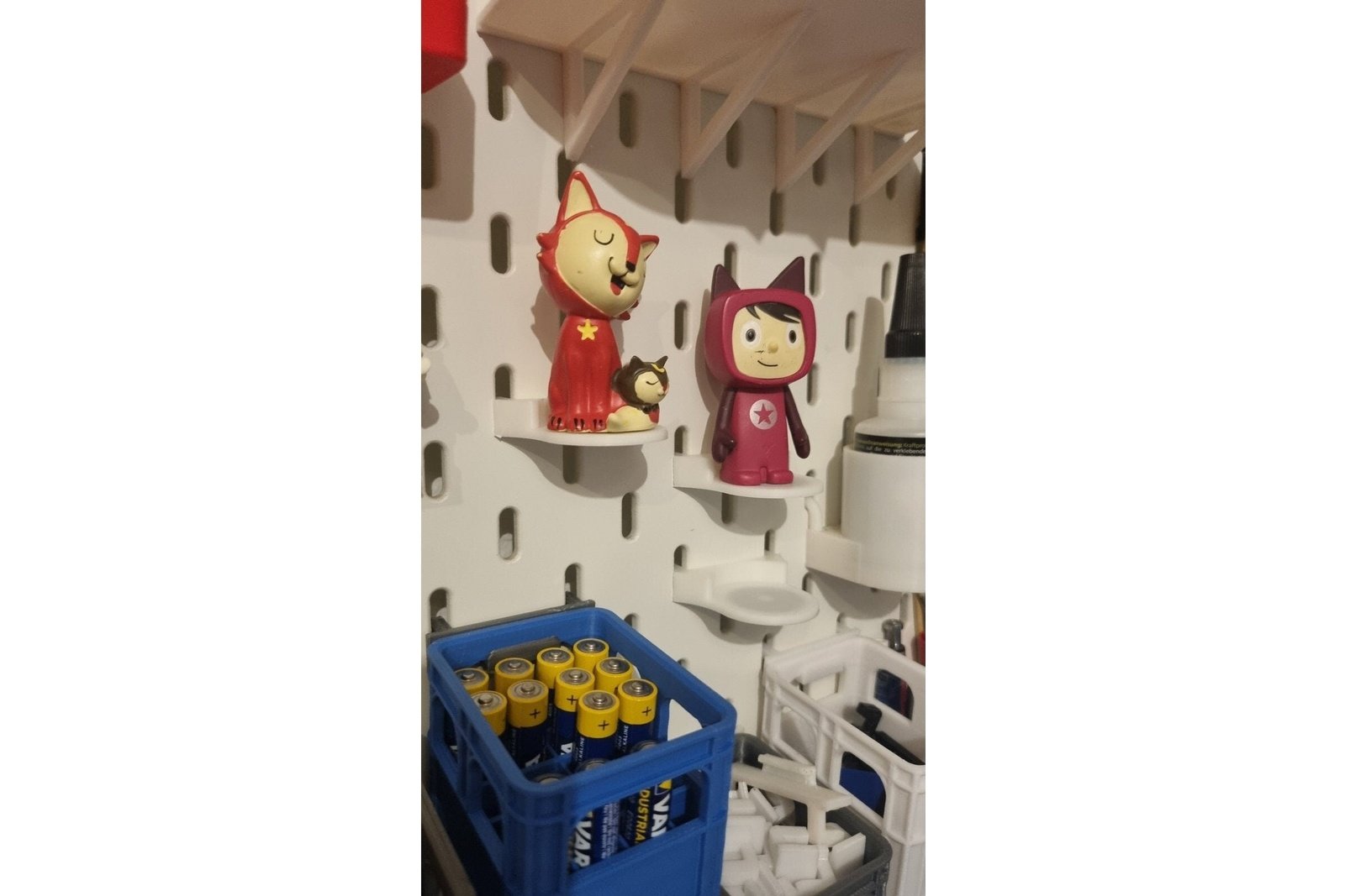 Tonie Halter Ikea Skadis, magnetisch - organisieren Sie Ihre Tonie Figuren
