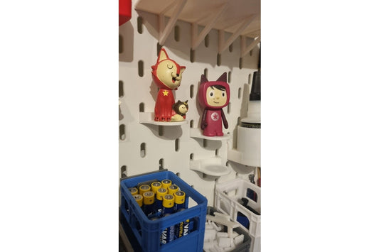 Tonie Halter Ikea Skadis, magnetisch - organisieren Sie Ihre Tonie Figuren