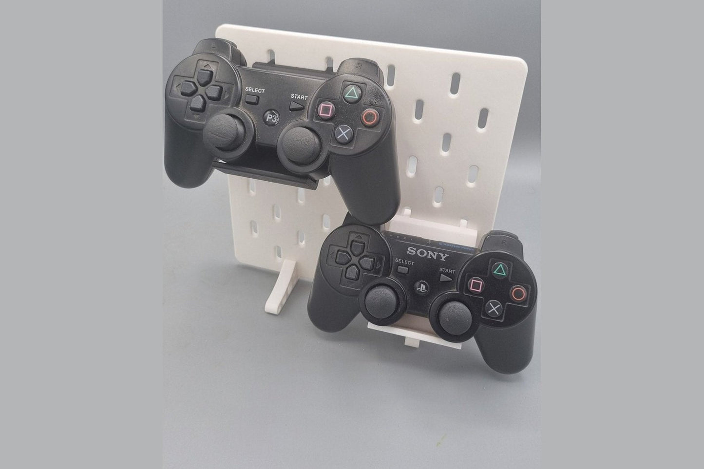 Schreibtisch Pegboard, mini Skadis inklusieve Ständer