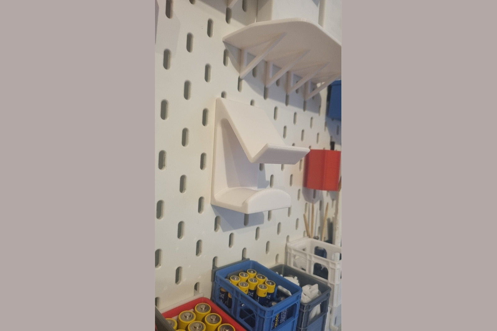 Universal Controller- und Headsethalter für Ikea Skadis