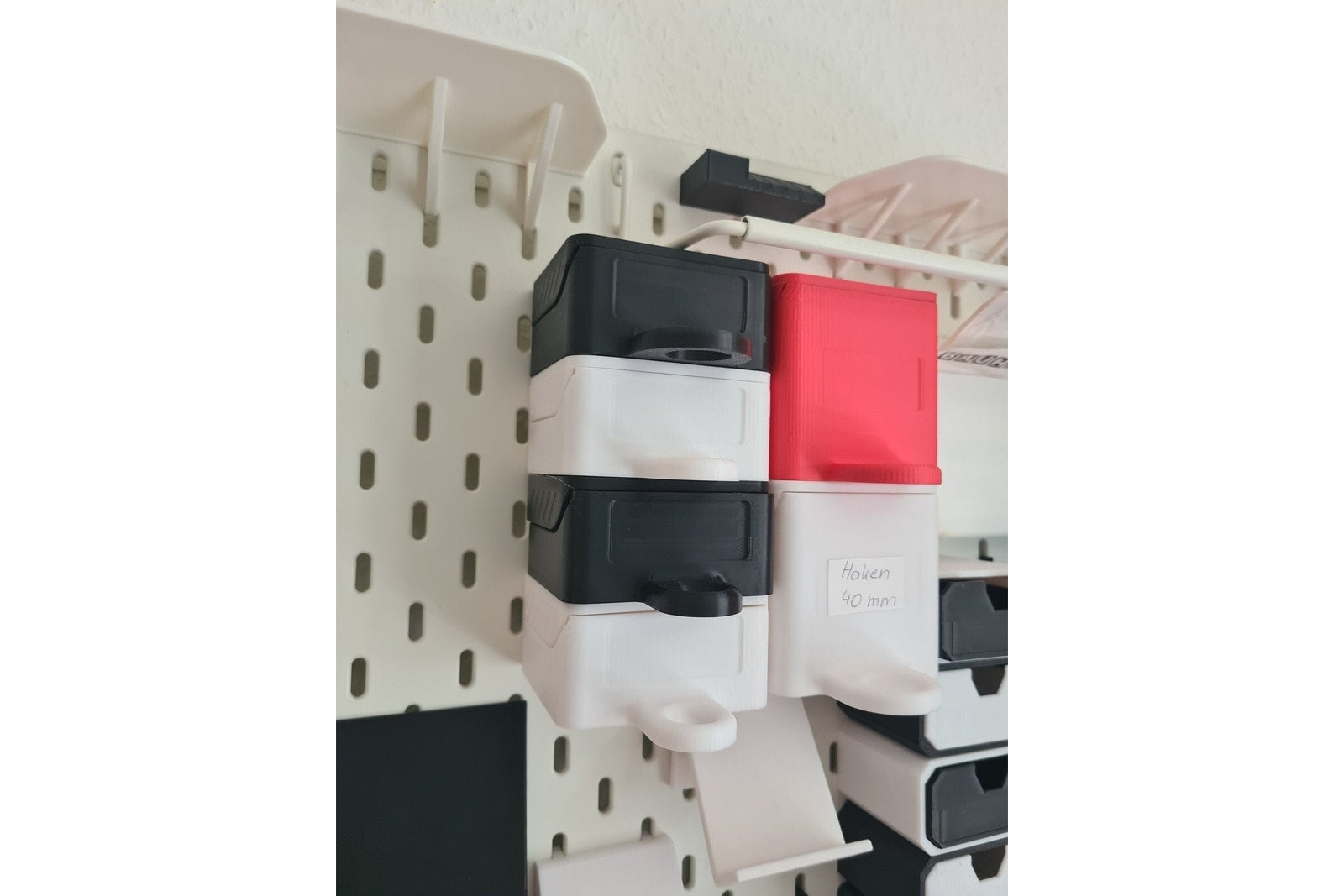 Ikea Skadis Container mit Deckel