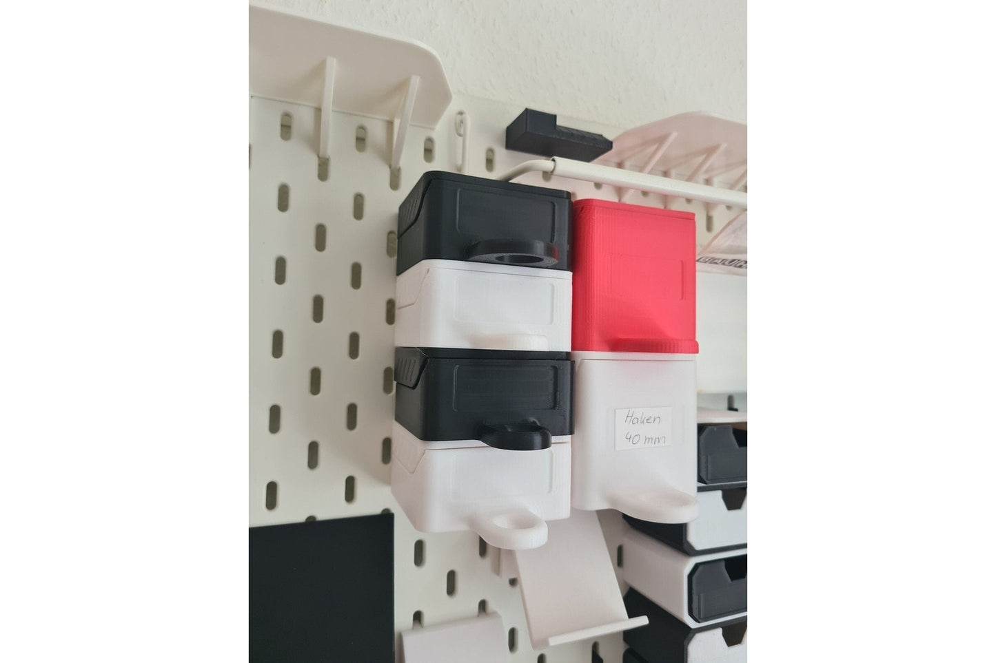 Ikea Skadis Container mit Deckel