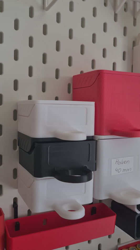 Ikea Skadis Container mit Deckel