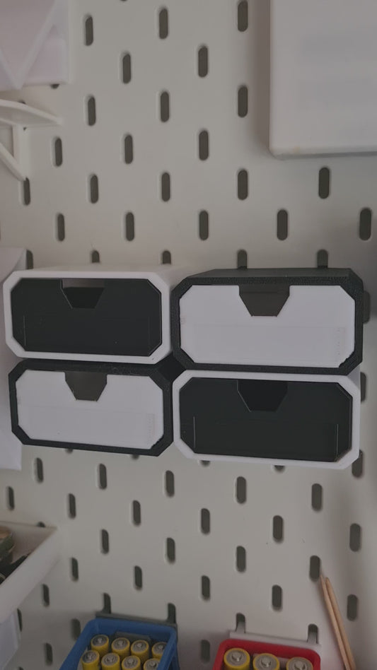 Ikea Skadis Schubladen für Kleinteile